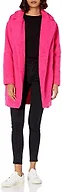 Amazon Essentials Women's Teddy Bear Fleece Oversized-Fit Lapel Jacket, Fuchsia, Large