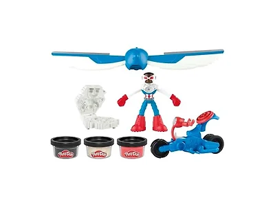 Play-Doh Captain America Moto-Slicer Playset