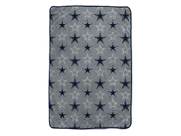 NFL Team Logomania XL Blanket - Dallas Cowboys
