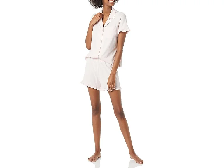 Amazon Essentials Women (XS) Short Pale Pink
