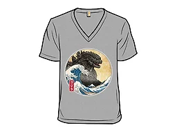 The Great Gojira off Kanagawa