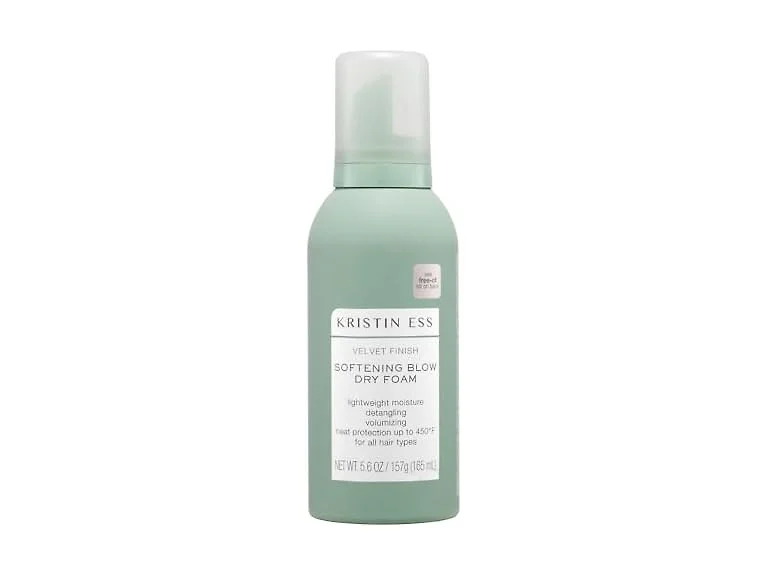 Kristin Ess Heat Protectant Hair Mousse for Women