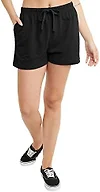 Originals Tri-Blend Shorts with Pockets, Lightweight Jersey Shorts, 2.5" Black