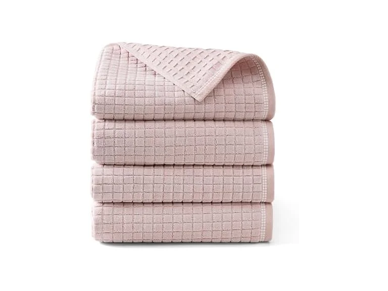 TOWN & COUNTRY EVERYDAY 4-Piece Textured Towel Set