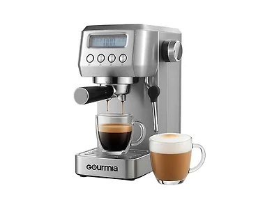 Gourmia Slim Espresso Machine with LCD Screen  (Open Box)