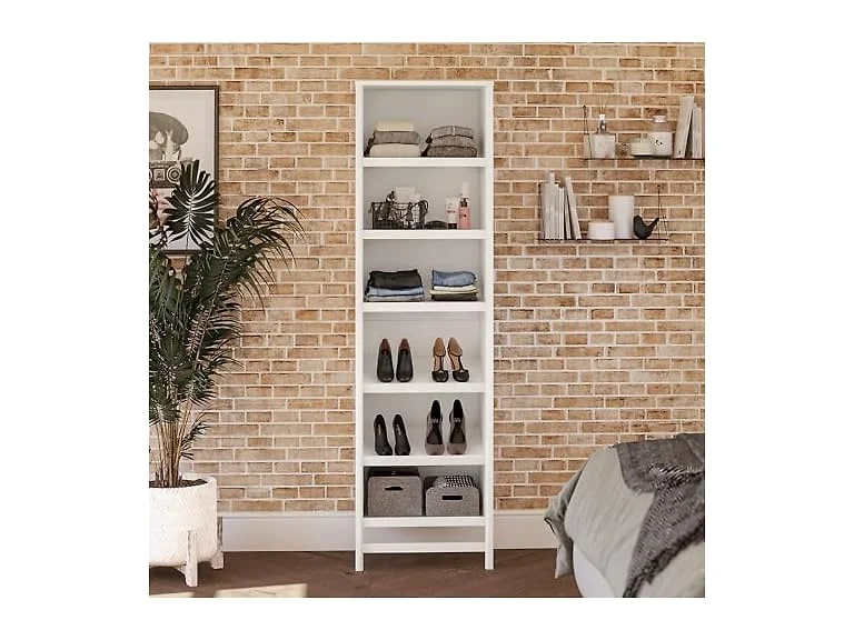 Systembuild Evolution Luxe 6-Shelf Closet Tower 