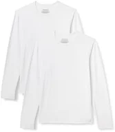 Amazon Essentials Men's Long Sleeve Super Soft Modal Undershirt, Pack of 2, White, XX-Large