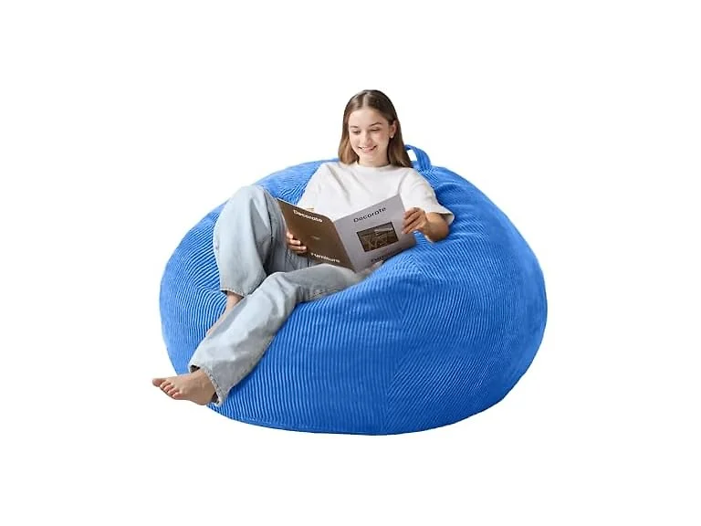Cansunna Blue 4FT Bean Bag Chair