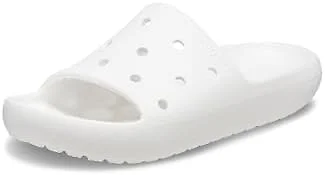 Crocs Classic V2 Unisex Slide White Size M9W11