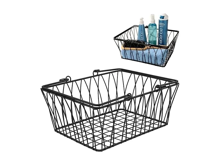 Spectrum Twist Wire Basket for Organizing