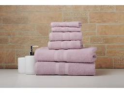 100% Egyptian Cotton 6-Piece Towel Set