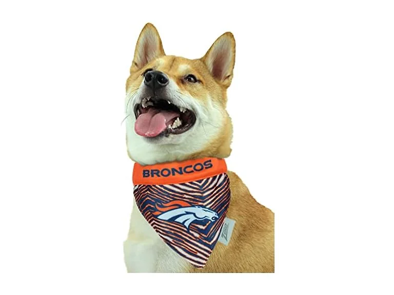Zubaz NFL Team Reversible Pet Bandana for Do