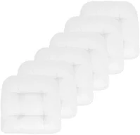 Sweet Home Collection SHC-PATIO-WHT-6PK 6-Pack Rever