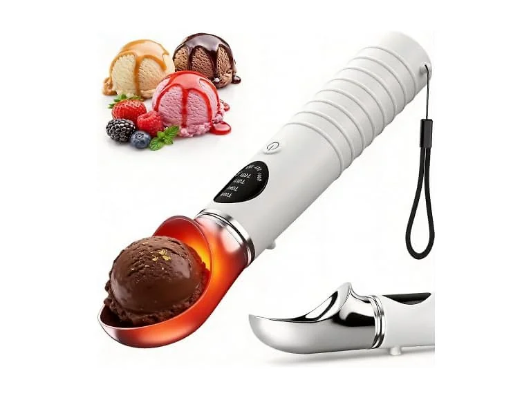 4 Heating Levels Electric Ice Cream Scooper