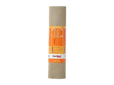18 inch(s) x 10' Taupe/Stone Non-Slip Shelf Liner