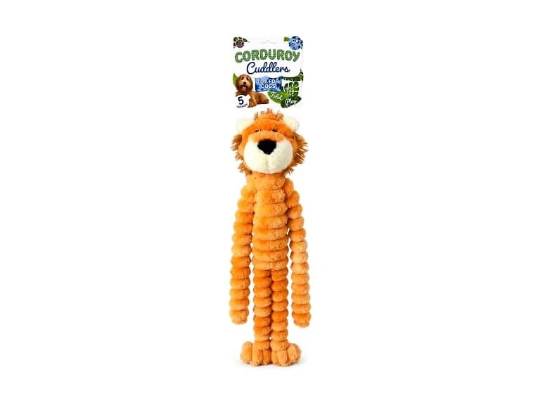 Bow Wow Pet Bow Wow Pet Corduroy Lion Stuffed Dog