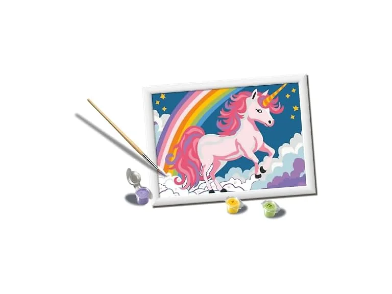 Ravensburger Creart Pink Unicorn Paint by Numbers Kit