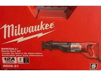 Milwaukee 6509-31 Recip Saw Kit