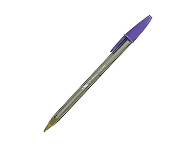 Bic Cristal P. TA 1.6mm Ball Pen Purple.