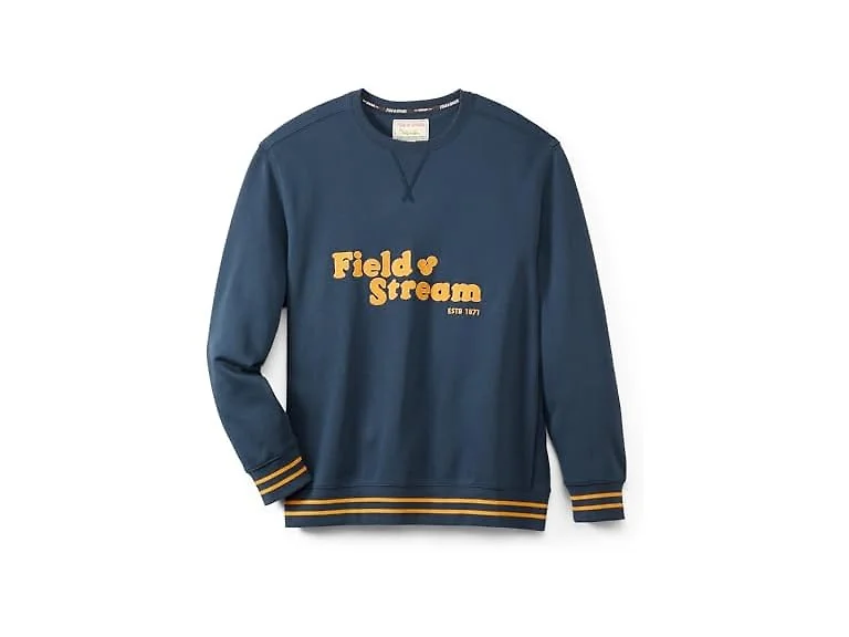 Field & French Terry Crewneck (Large & X-Large)