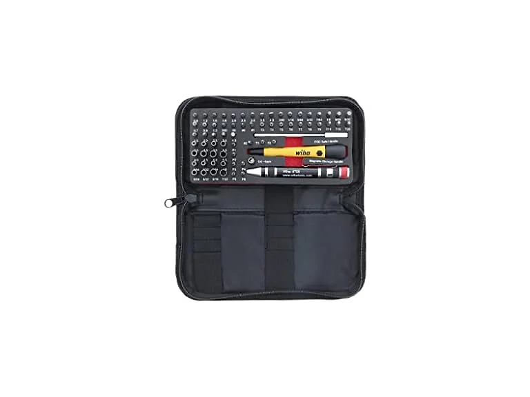 Wiha 75971 68pc System 4 ESD Ratchet & MicroBits Set