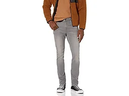 Amazon Essentials Men's Skinny-Fit Comfort Stretch Denim Jeans - Discontinued Colors, Grey, 28W x 30L