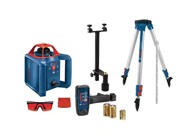 Bosch GRL800-20HVK 800ft Red Rotary Laser Level Kit