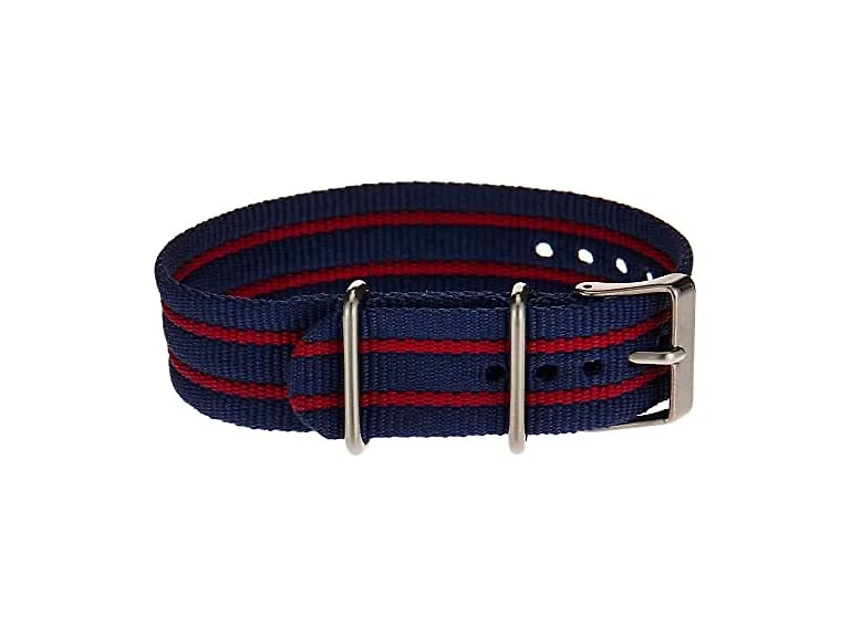 Timex Weekender 20mm Blue/Red Stripe Strap