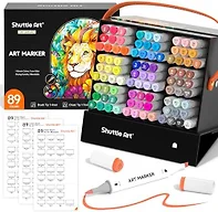 Shuttle Art Brush Tip Alcohol Markers