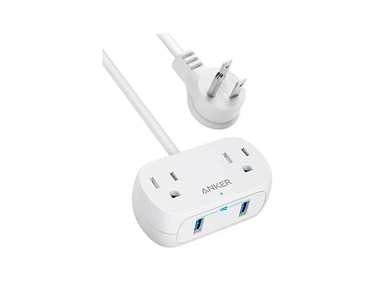 ANKER A9123121 ANKERStrip 2 Outlets & 2 USB Ports (Open Box)
