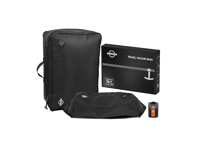 Vacuum Storage Bags with Wireless Pump (2PC + Pump)