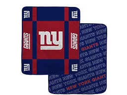 NFL Team Reversible Soft Blanket - New York Giants
