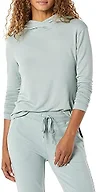Amazon Essentials Women's Supersoft Terry Hoodie, Standard-Fit Long-Sleeve Pullover, Sage Green, XX-Large