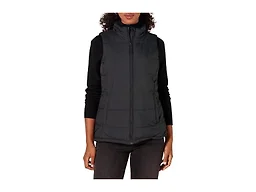 Amazon Essentials Women's Mid-Weight Puffer Vest, Black, X-Large