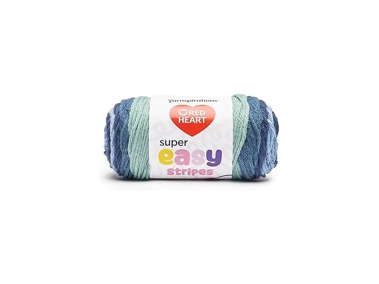 Red Heart Super Easy Seaside Breeze Yarn - 3 Pack