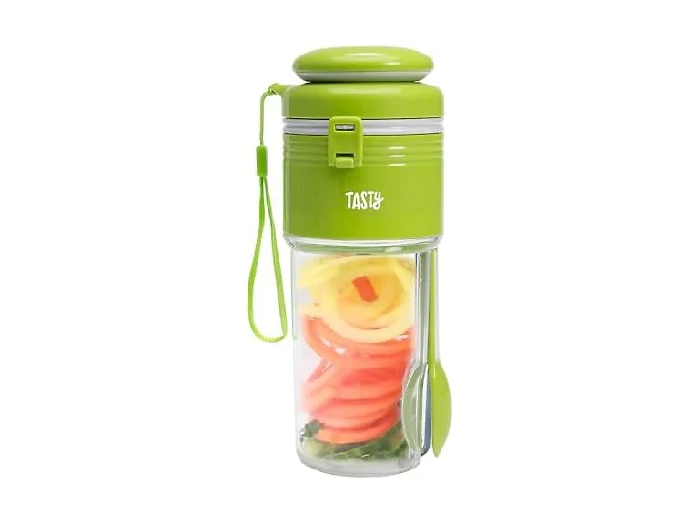 Tasty 2-in-1 Vegetable Spiralizer and Salad Container