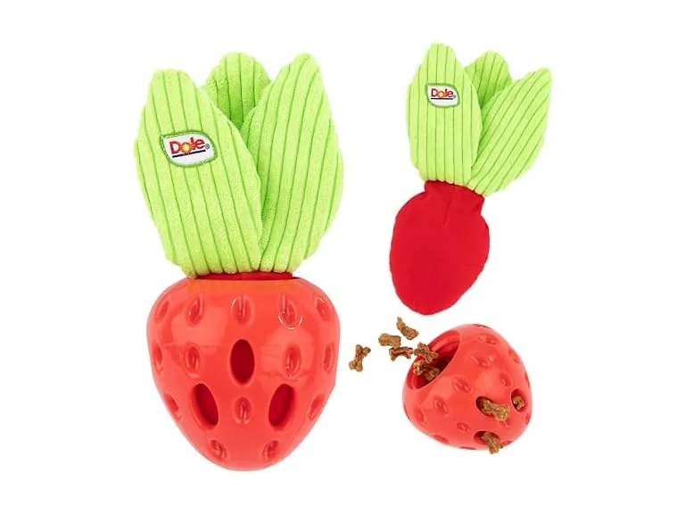 Dole for Pets Dog Puzzle Toy with Crinkle Squeak Insert