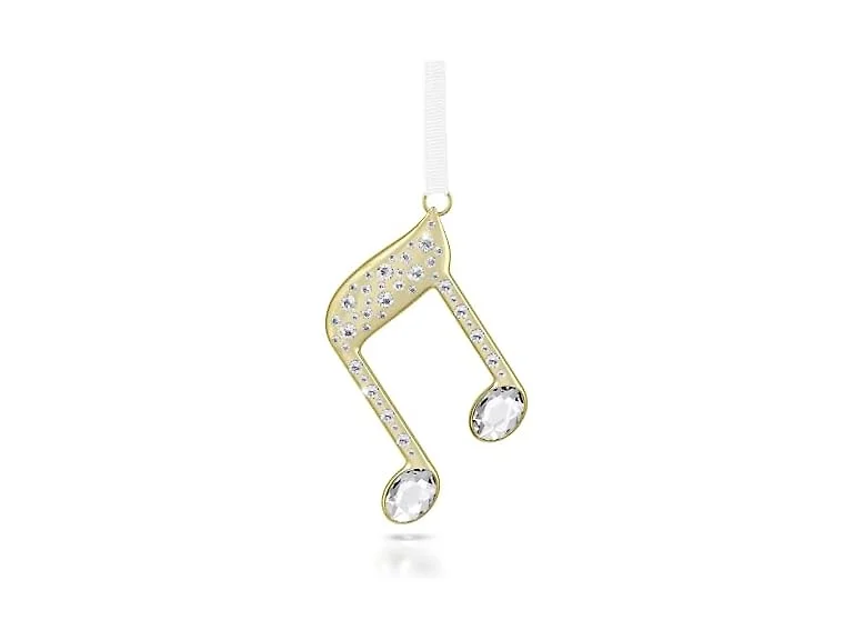 Swarovski Double Music Note Ornament