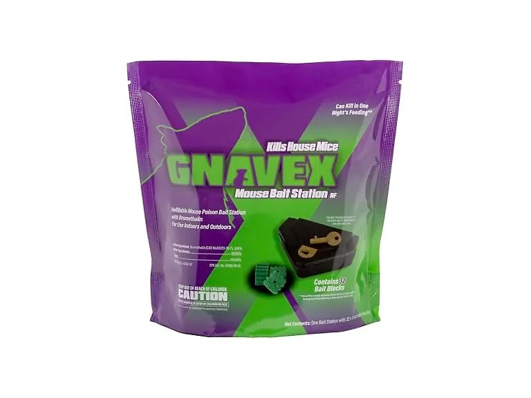 Neogen Gnavex Mouse Bait Station RF 32ct