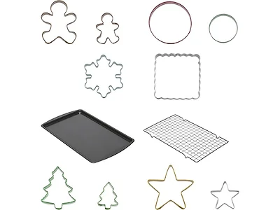 Chicago Metallic 12-Piece Holiday Baking Set