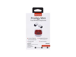 Aiwa MQ-AI1017-WHT Prodigy Mini TWS Earbuds Displ