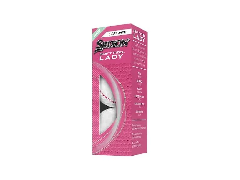 Srixon Soft Feel Lady Golf Balls (Soft