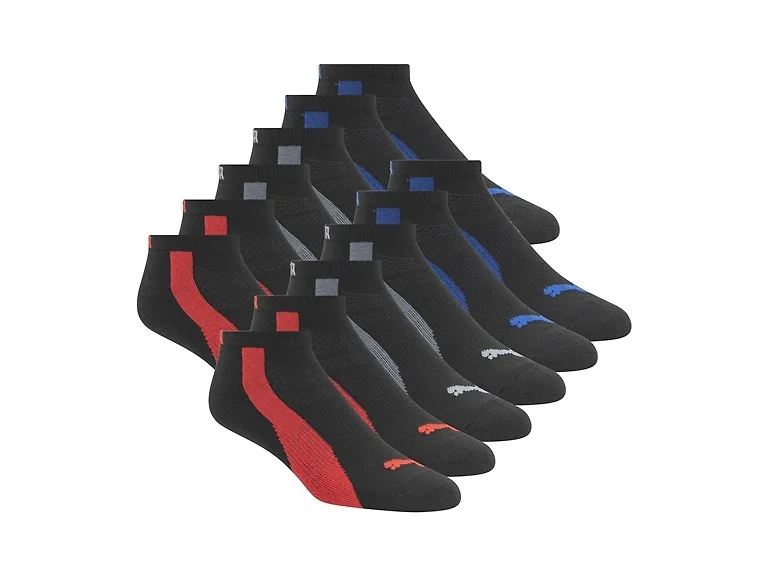 PUMA Men 12-Pairs Low Cut Socks Ultimate