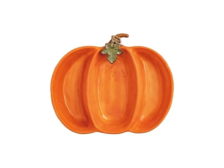 Thanksgiving Triple Dip Pumpkin Server