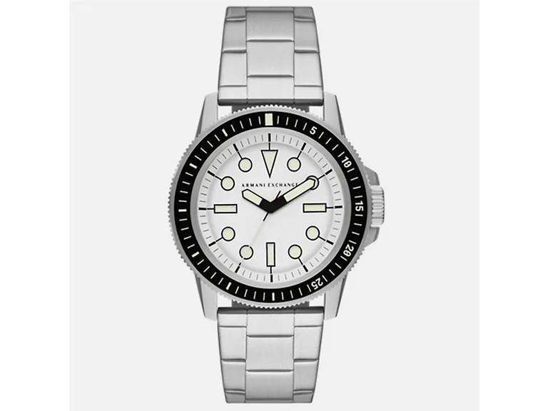 Armani Exchange Men's Classic White Dial