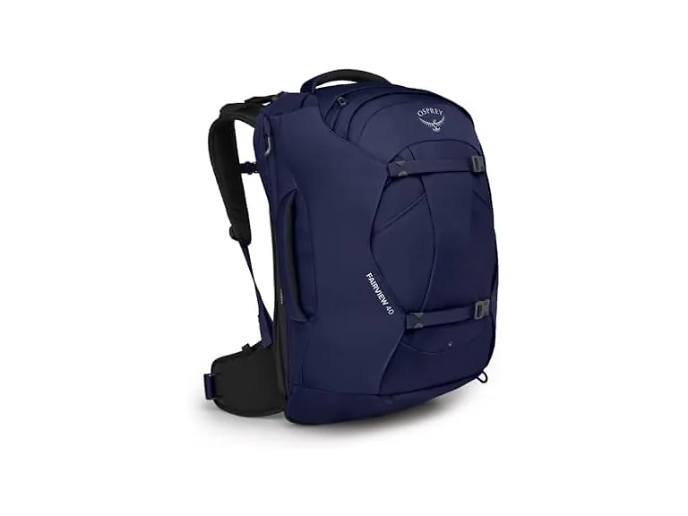 Osprey 10003686 Fairview 40LWomen's Travel Backpack, Navy (Open Box)