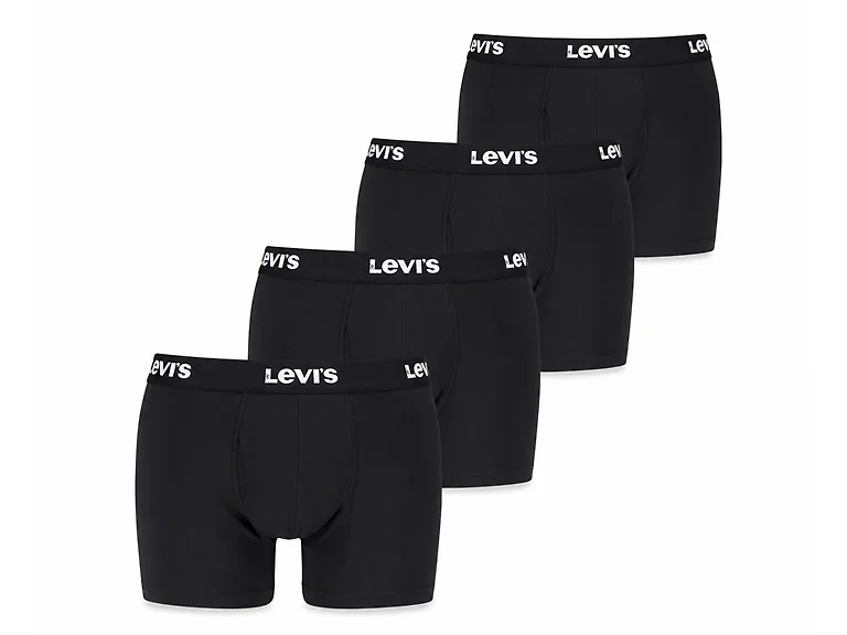Levi's Mens Solid Basic Boxer Briefs