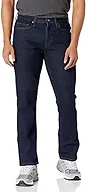 Amazon Essentials Men's Slim-Fit Jeans - Discontinued Colors, Rinsed, 35W x 32L
