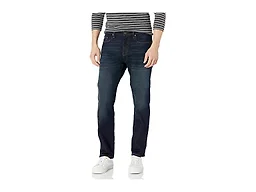 Amazon Essentials Men's Athletic-Fit Stretch Jeans - Discontinued Colors, Dark Indigo/Rinsed, 38W x 30L