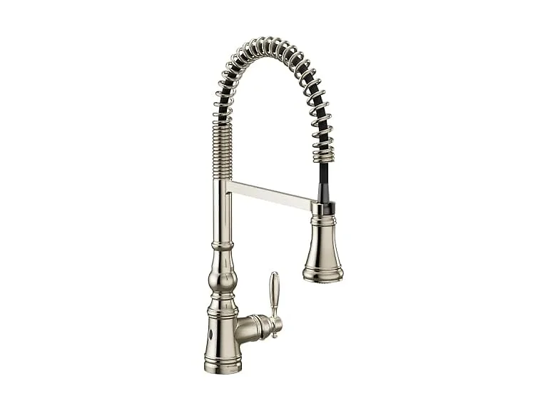 Moen Weymouth Nickel Motionsense Touchless Kitchen Faucet